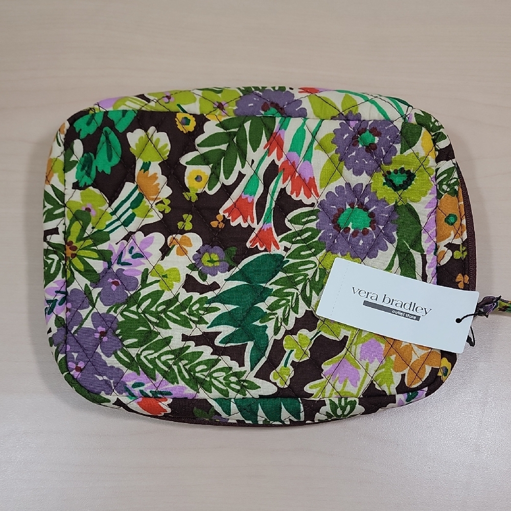Vera Bradley Essential Cord Organizer Multicolor Floral Pouch